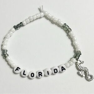 Taylor Swift Eras Tour Friendship Bracelet TTPD Florida w/ Charm